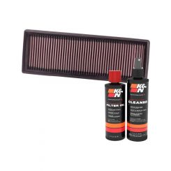 K&N Air Filter 33-2386 + Recharge Kit