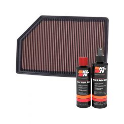 K&N Air Filter 33-2388 + Recharge Kit