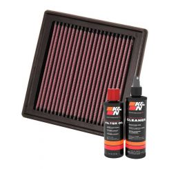 K&N Air Filter 33-2399 + Recharge Kit