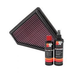 K&N Air Filter 33-2401 + Recharge Kit