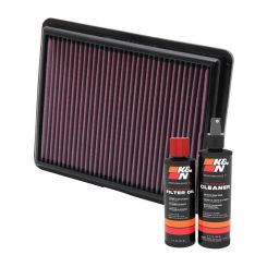 K&N Air Filter 33-2403 + Recharge Kit