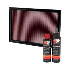 K&N Air Filter 33-2406 + Recharge Kit