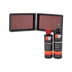 K&N Air Filter 33-2410 + Recharge Kit