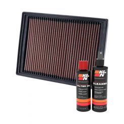 K&N Air Filter 33-2414 + Recharge Kit