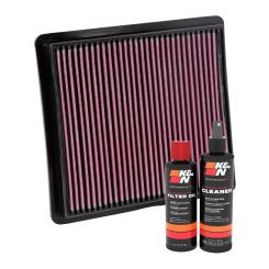 K&N Air Filter 33-2419 + Recharge Kit
