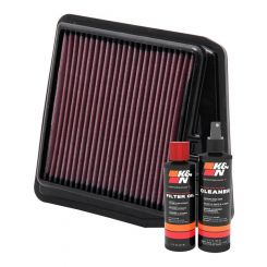 K&N Air Filter 33-2430 + Recharge Kit