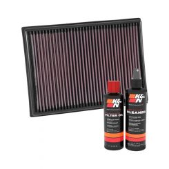 K&N Air Filter 33-2438 + Recharge Kit