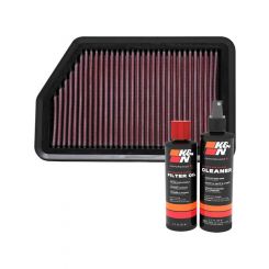 K&N Air Filter 33-2451 + Recharge Kit