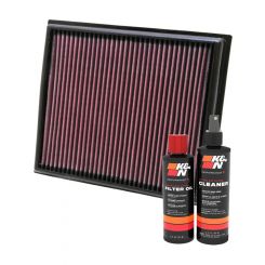 K&N Air Filter 33-2453 + Recharge Kit