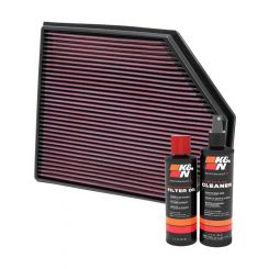 K&N Air Filter 33-2465 + Recharge Kit