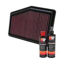 K&N Air Filter 33-2468 + Recharge Kit
