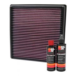 K&N Air Filter 33-2470 + Recharge Kit