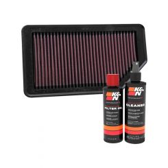 K&N Air Filter 33-2472 + Recharge Kit