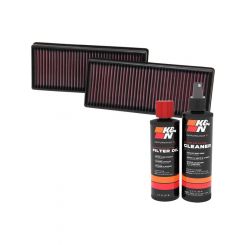 K&N Air Filter 33-2474 + Recharge Kit