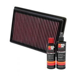 K&N Air Filter 33-2476 + Recharge Kit