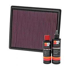K&N Air Filter 33-2497 + Recharge Kit