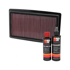K&N Air Filter 33-2499 + Recharge Kit