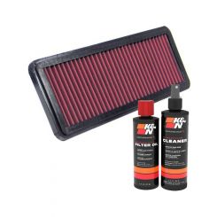 K&N Air Filter 33-2570 + Recharge Kit