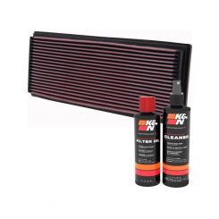 K&N Air Filter 33-2573 + Recharge Kit