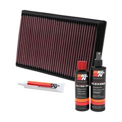 K&N Air Filter 33-2649 + Recharge Kit