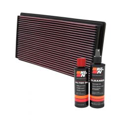 K&N Air Filter 33-2670 + Recharge Kit