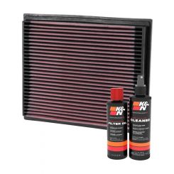 K&N Air Filter 33-2675 + Recharge Kit