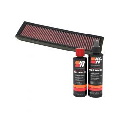 K&N Air Filter 33-2677 + Recharge Kit