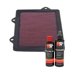 K&N Air Filter 33-2689 + Recharge Kit