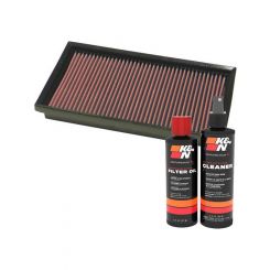 K&N Air Filter 33-2705 + Recharge Kit