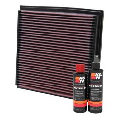 K&N Air Filter 33-2733 + Recharge Kit