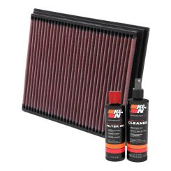 K&N Air Filter 33-2767 + Recharge Kit