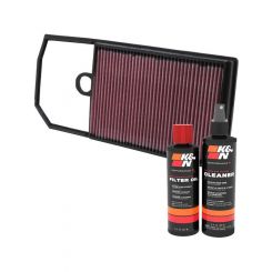 K&N Air Filter 33-2774 + Recharge Kit