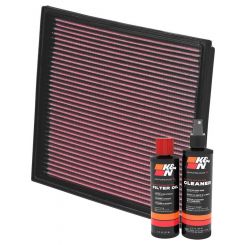 K&N Air Filter 33-2779 + Recharge Kit