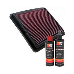 K&N Air Filter 33-2800 + Recharge Kit