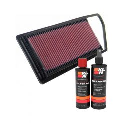 K&N Air Filter 33-2840 + Recharge Kit