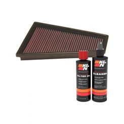 K&N Air Filter 33-2863 + Recharge Kit