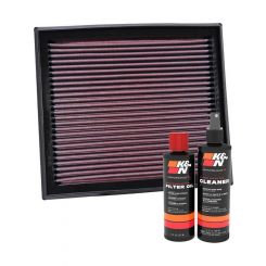 K&N Air Filter 33-2873 + Recharge Kit
