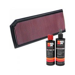 K&N Air Filter 33-2888 + Recharge Kit