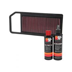 K&N Air Filter 33-2911 + Recharge Kit