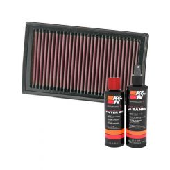 K&N Air Filter 33-2927 + Recharge Kit