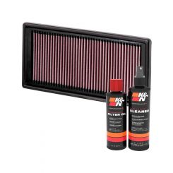 K&N Air Filter 33-2928 + Recharge Kit