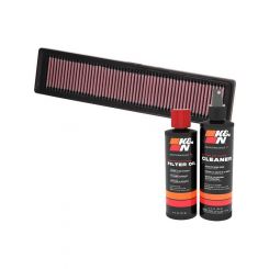 K&N Air Filter 33-2937 + Recharge Kit
