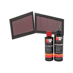 K&N Air Filter 33-2940 + Recharge Kit