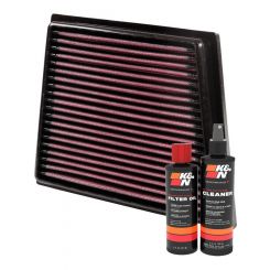 K&N Air Filter 33-2955 + Recharge Kit