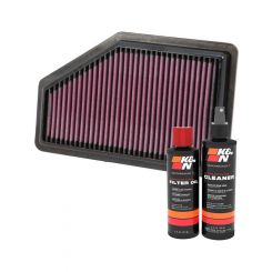 K&N Air Filter 33-2961 + Recharge Kit