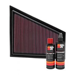 K&N Air Filter 33-2963 + Recharge Kit