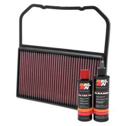 K&N Air Filter 33-2994 + Recharge Kit