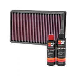 K&N Air Filter 33-2998 + Recharge Kit
