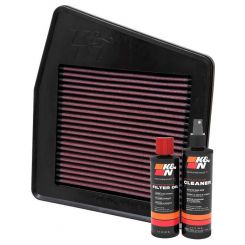 K&N Air Filter 33-3003 + Recharge Kit