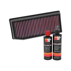 K&N Air Filter 33-3007 + Recharge Kit